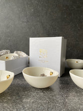 Load image into Gallery viewer, Heart of Gold porcelain keepsake dish group with gift packaging